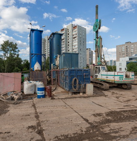 Строительство метрополитена