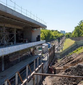 Строительство метрополитена