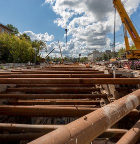 Строительство метрополитена