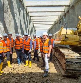 Строительство метрополитена