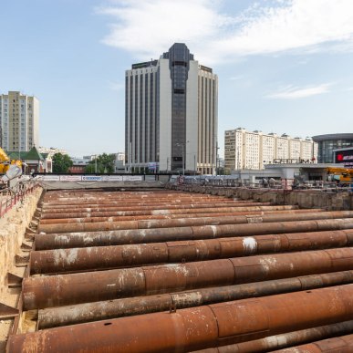 Строительство метрополитена