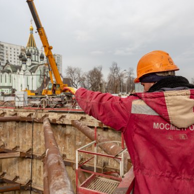 Строительство метрополитена